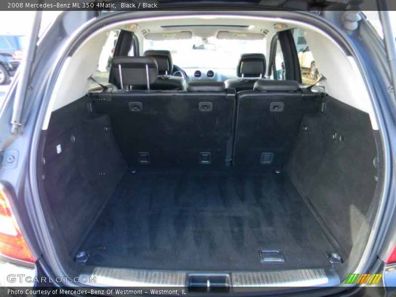 Black / Black 2008 Mercedes-Benz ML 350 4Matic
