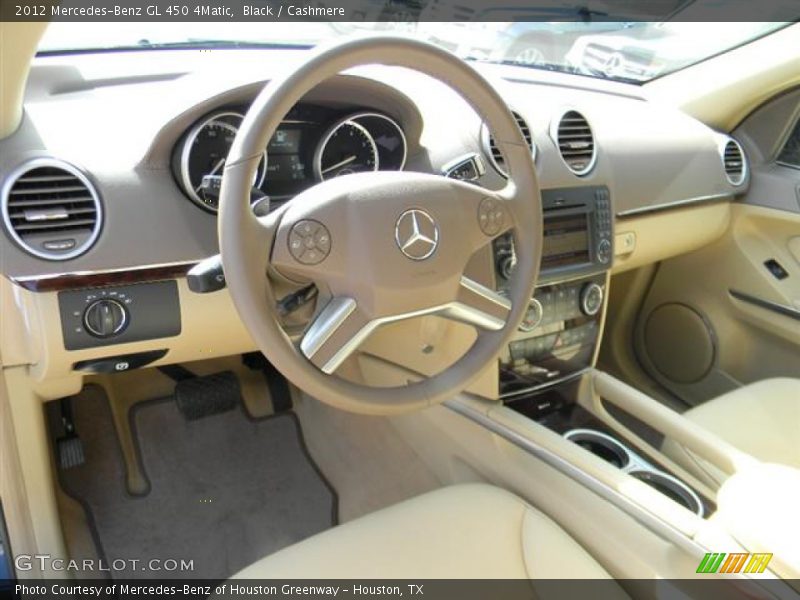 Black / Cashmere 2012 Mercedes-Benz GL 450 4Matic