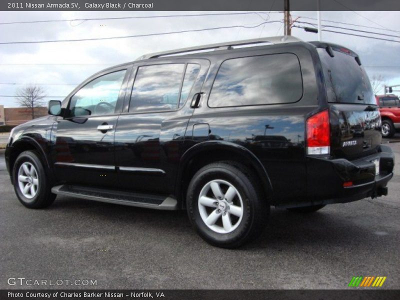 Galaxy Black / Charcoal 2011 Nissan Armada SV