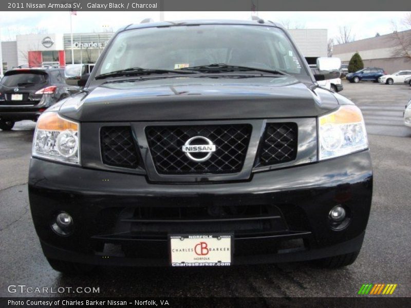 Galaxy Black / Charcoal 2011 Nissan Armada SV