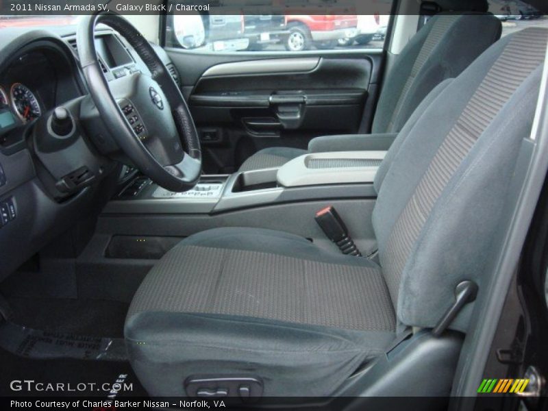 Galaxy Black / Charcoal 2011 Nissan Armada SV