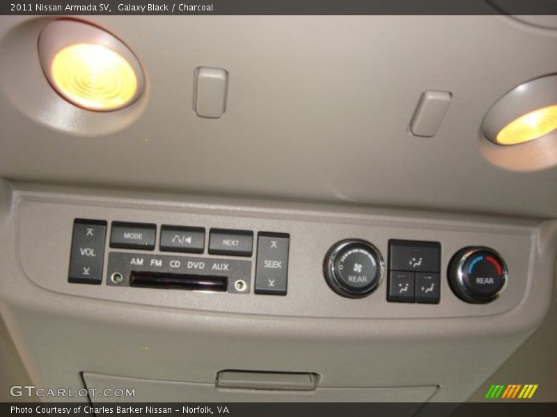 Galaxy Black / Charcoal 2011 Nissan Armada SV