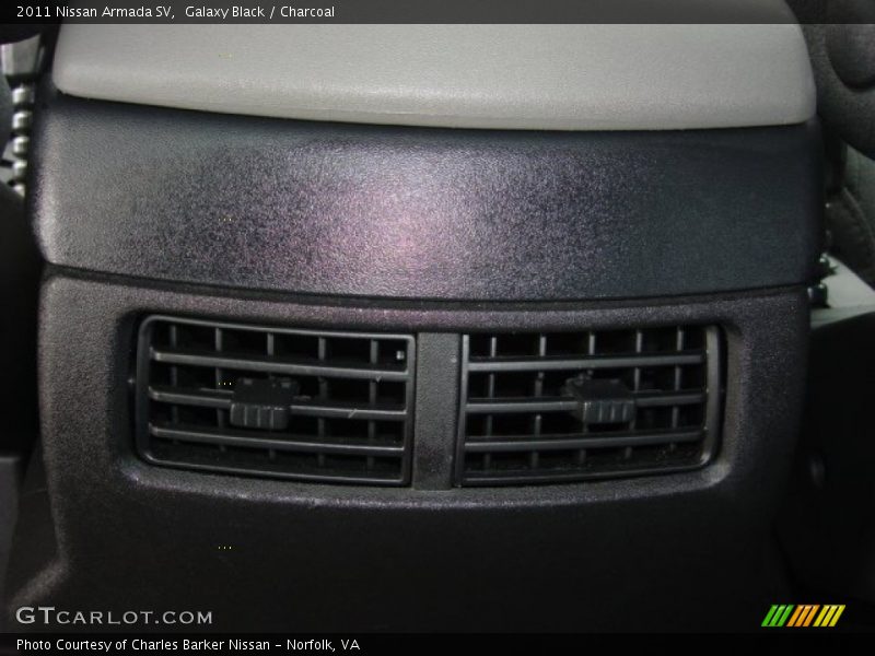 Galaxy Black / Charcoal 2011 Nissan Armada SV