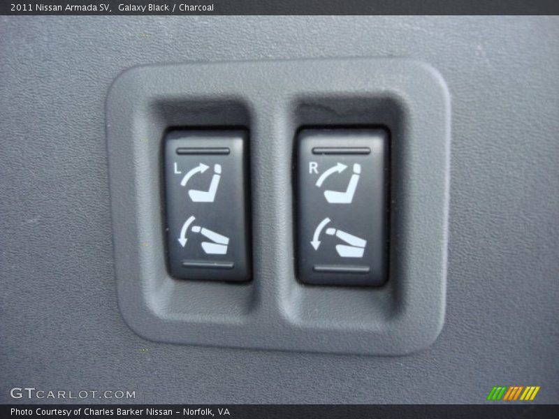 Galaxy Black / Charcoal 2011 Nissan Armada SV