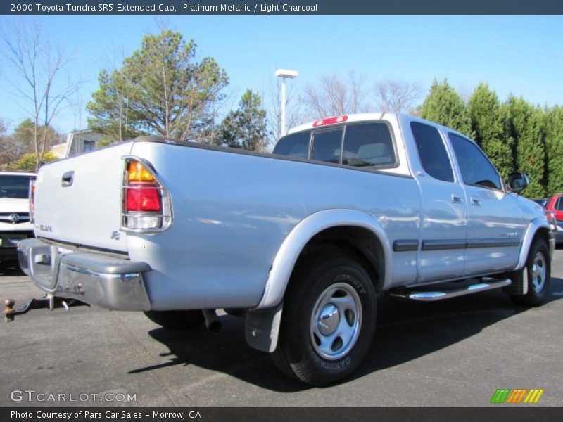 Platinum Metallic / Light Charcoal 2000 Toyota Tundra SR5 Extended Cab