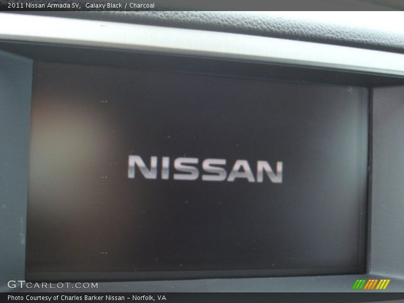 Galaxy Black / Charcoal 2011 Nissan Armada SV