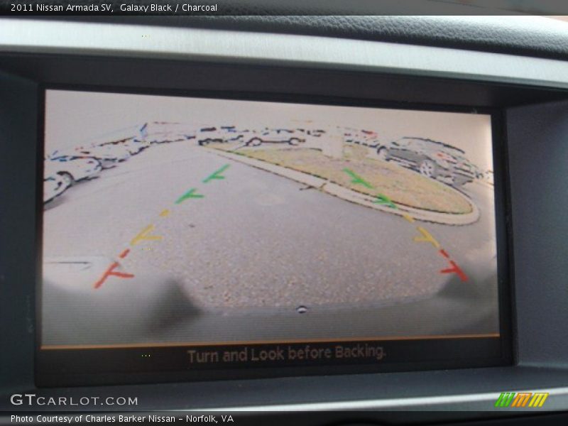 Galaxy Black / Charcoal 2011 Nissan Armada SV