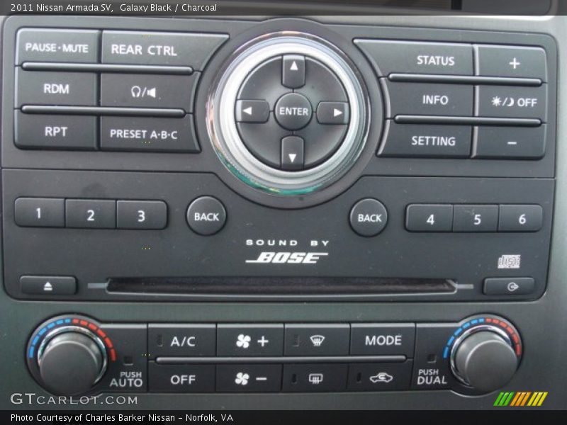 Galaxy Black / Charcoal 2011 Nissan Armada SV