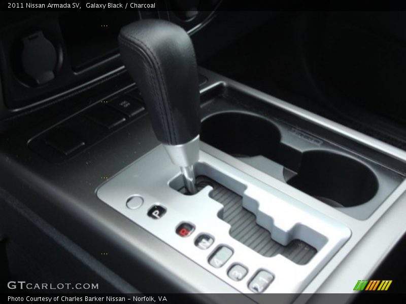 Galaxy Black / Charcoal 2011 Nissan Armada SV