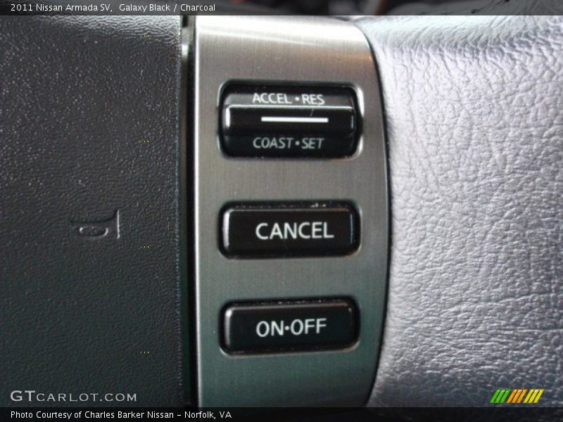Galaxy Black / Charcoal 2011 Nissan Armada SV