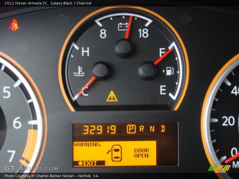 Galaxy Black / Charcoal 2011 Nissan Armada SV