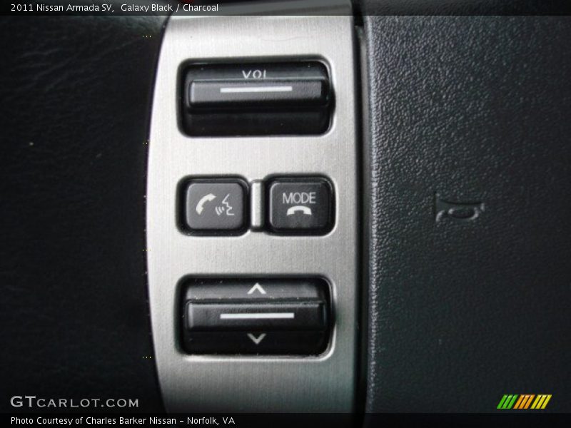 Galaxy Black / Charcoal 2011 Nissan Armada SV