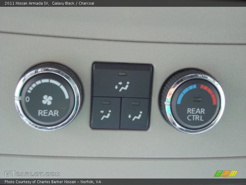 Galaxy Black / Charcoal 2011 Nissan Armada SV