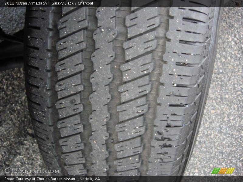 Galaxy Black / Charcoal 2011 Nissan Armada SV