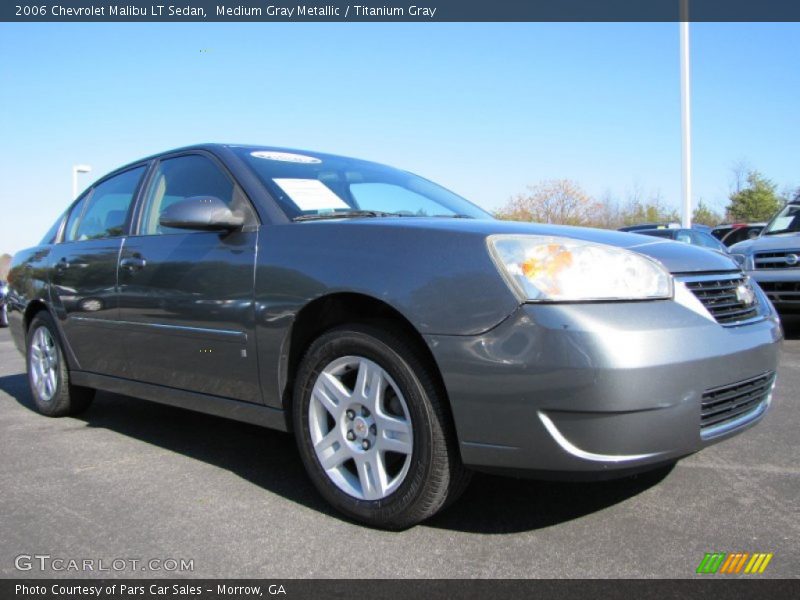 Medium Gray Metallic / Titanium Gray 2006 Chevrolet Malibu LT Sedan