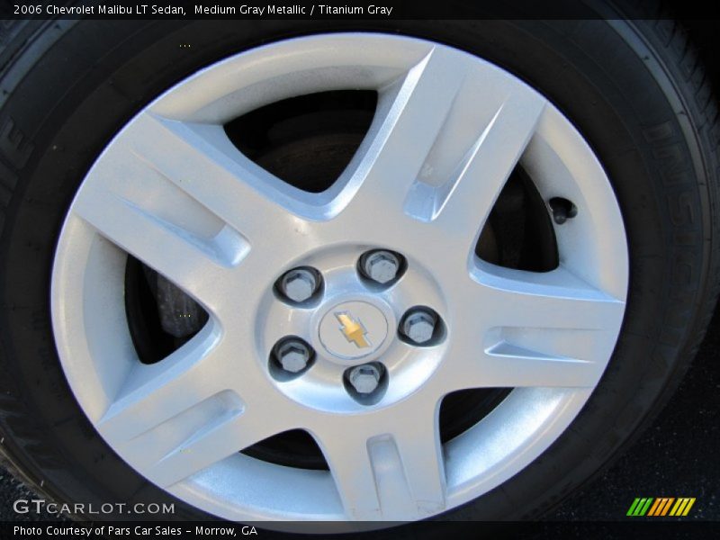 Medium Gray Metallic / Titanium Gray 2006 Chevrolet Malibu LT Sedan