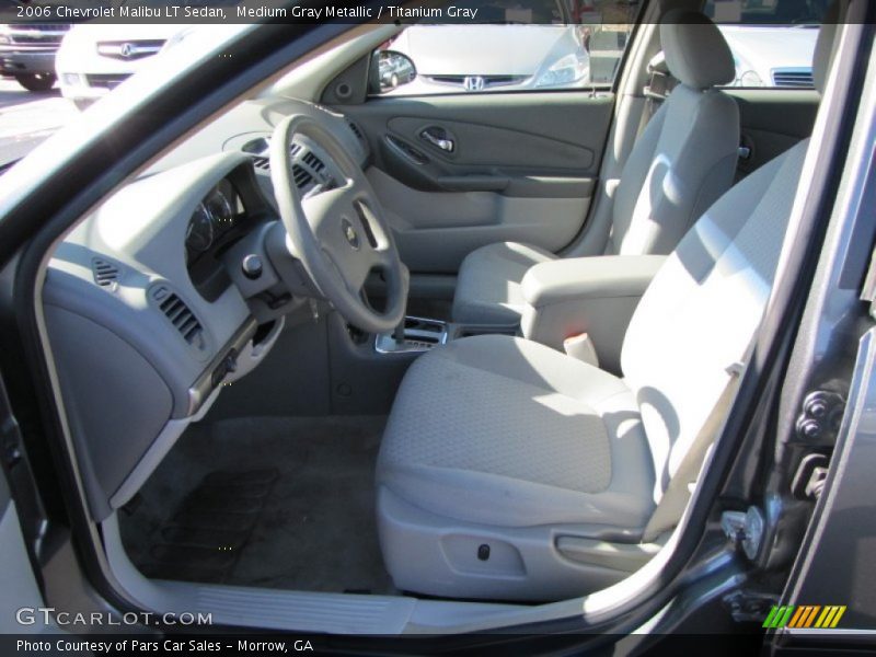 Medium Gray Metallic / Titanium Gray 2006 Chevrolet Malibu LT Sedan