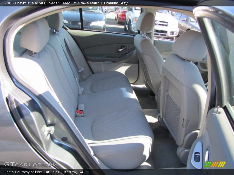 Medium Gray Metallic / Titanium Gray 2006 Chevrolet Malibu LT Sedan