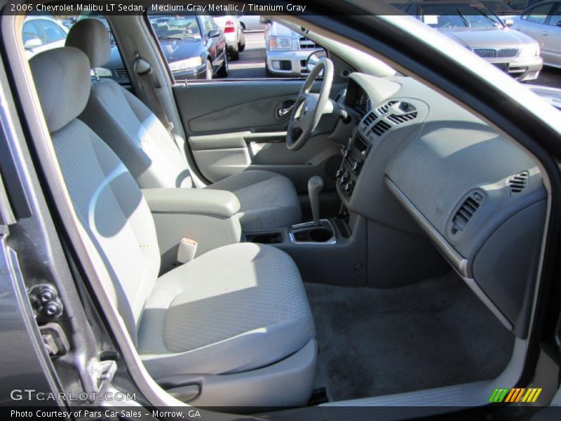 Medium Gray Metallic / Titanium Gray 2006 Chevrolet Malibu LT Sedan