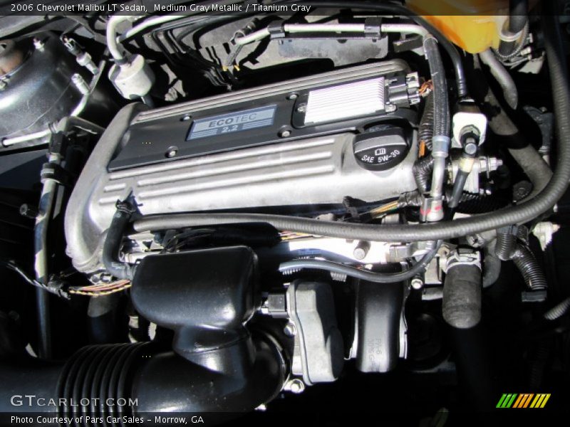 Medium Gray Metallic / Titanium Gray 2006 Chevrolet Malibu LT Sedan