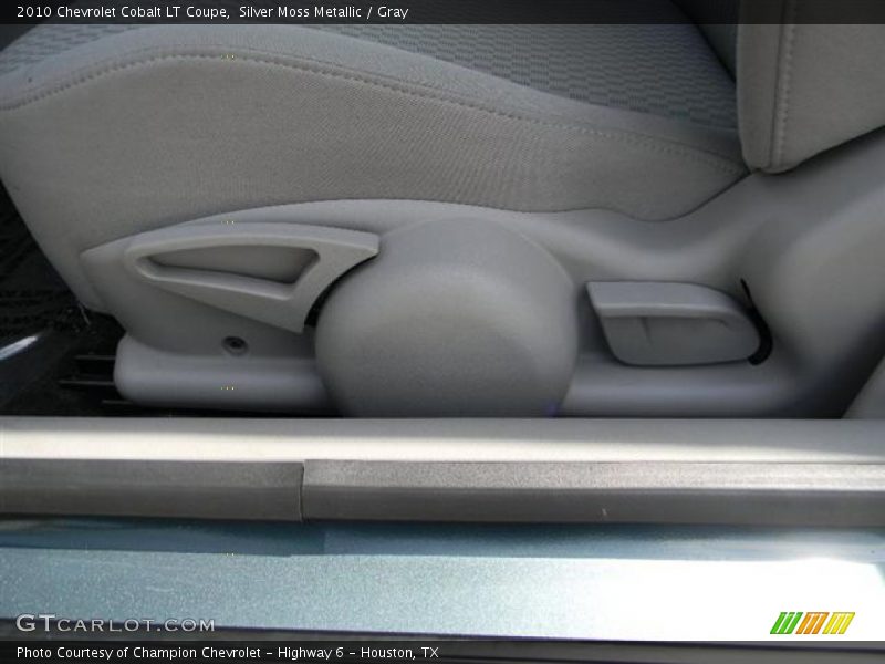 Silver Moss Metallic / Gray 2010 Chevrolet Cobalt LT Coupe