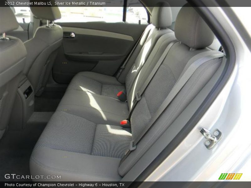 Silver Ice Metallic / Titanium 2012 Chevrolet Malibu LS
