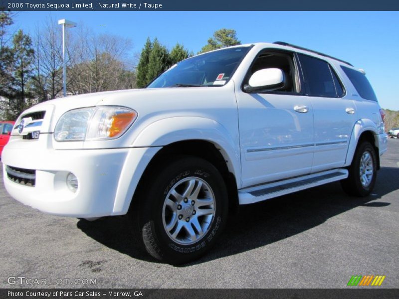 Natural White / Taupe 2006 Toyota Sequoia Limited
