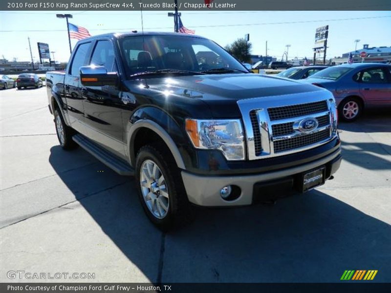 Tuxedo Black / Chapparal Leather 2010 Ford F150 King Ranch SuperCrew 4x4