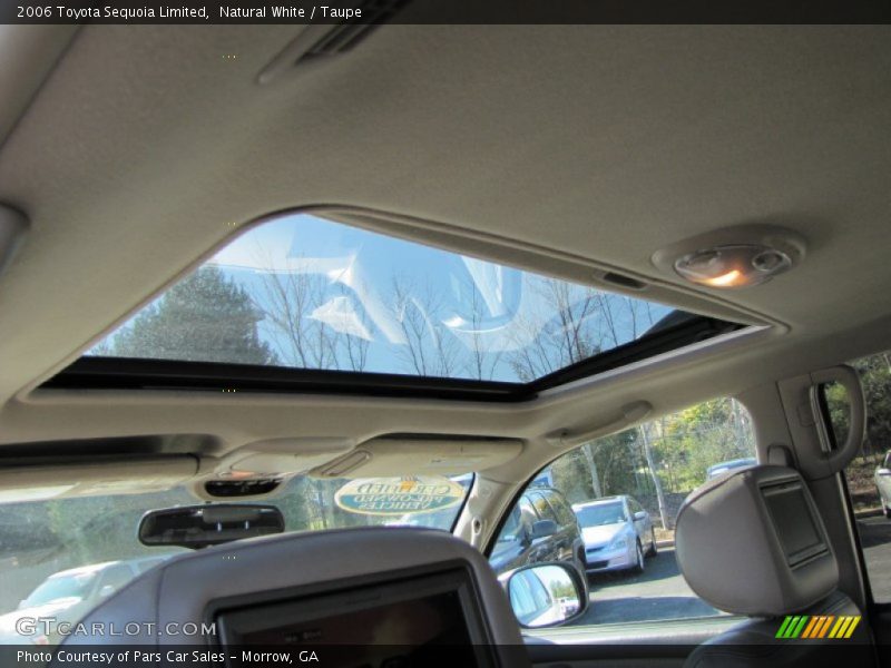 Natural White / Taupe 2006 Toyota Sequoia Limited