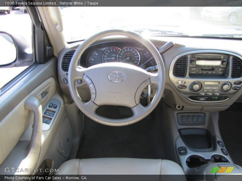 Natural White / Taupe 2006 Toyota Sequoia Limited