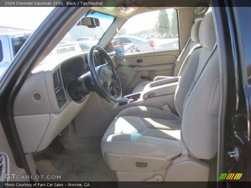 Black / Tan/Neutral 2004 Chevrolet Suburban 1500