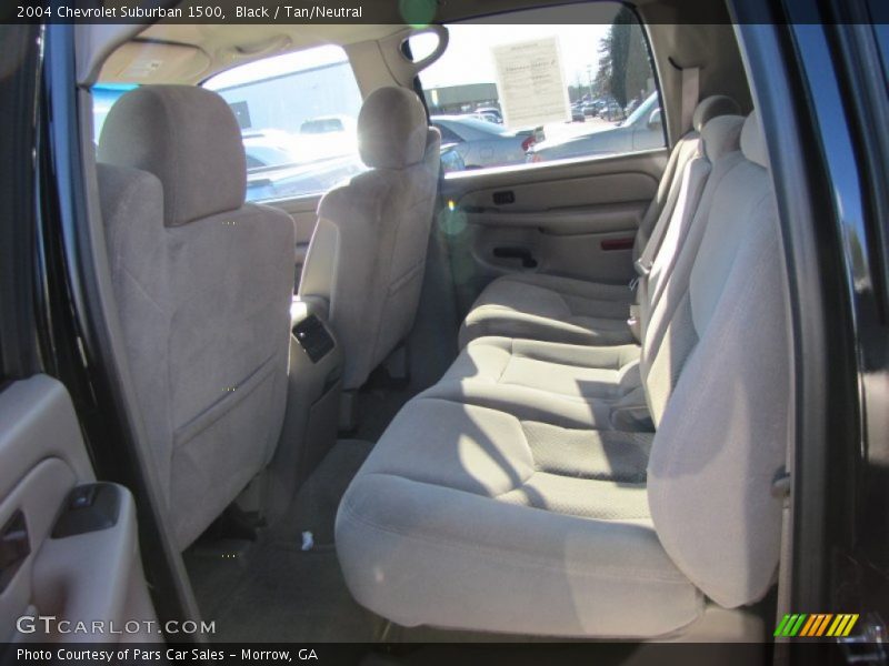 Black / Tan/Neutral 2004 Chevrolet Suburban 1500