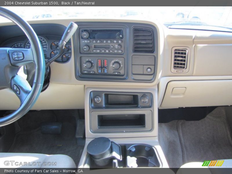 Black / Tan/Neutral 2004 Chevrolet Suburban 1500