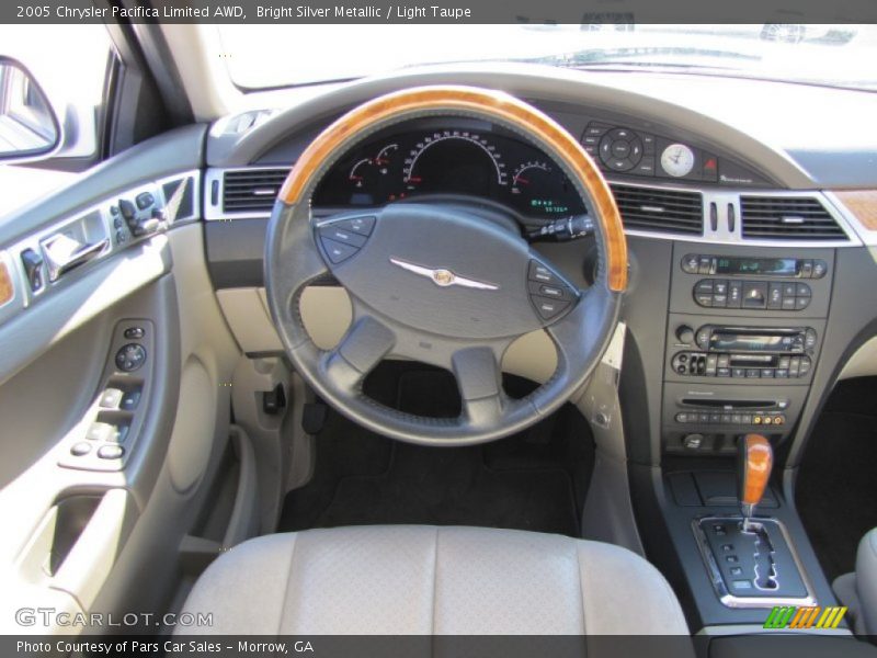 Dashboard of 2005 Pacifica Limited AWD