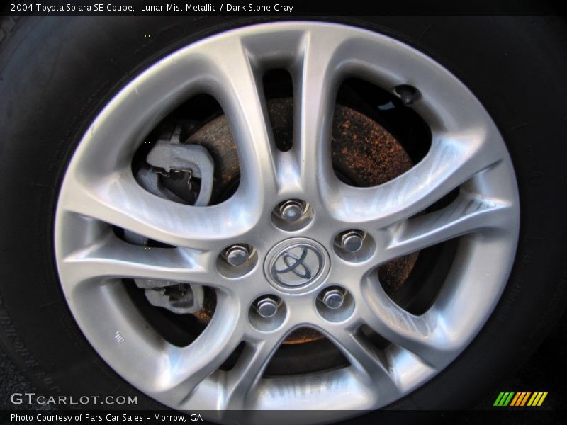 Lunar Mist Metallic / Dark Stone Gray 2004 Toyota Solara SE Coupe