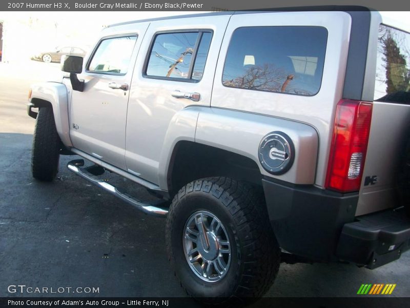 Boulder Gray Metallic / Ebony Black/Pewter 2007 Hummer H3 X