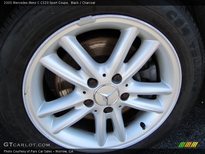 Black / Charcoal 2003 Mercedes-Benz C C320 Sport Coupe