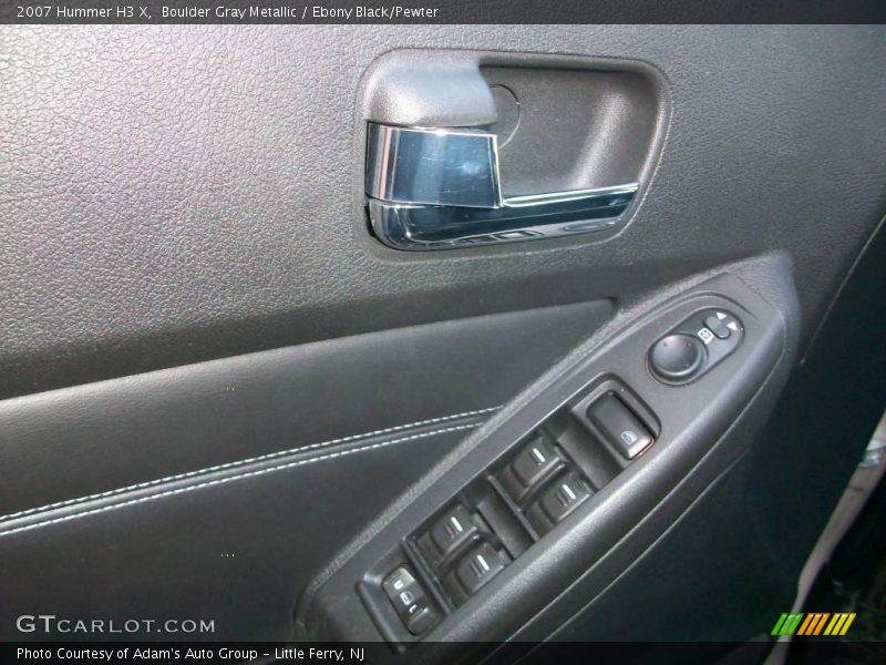 Boulder Gray Metallic / Ebony Black/Pewter 2007 Hummer H3 X