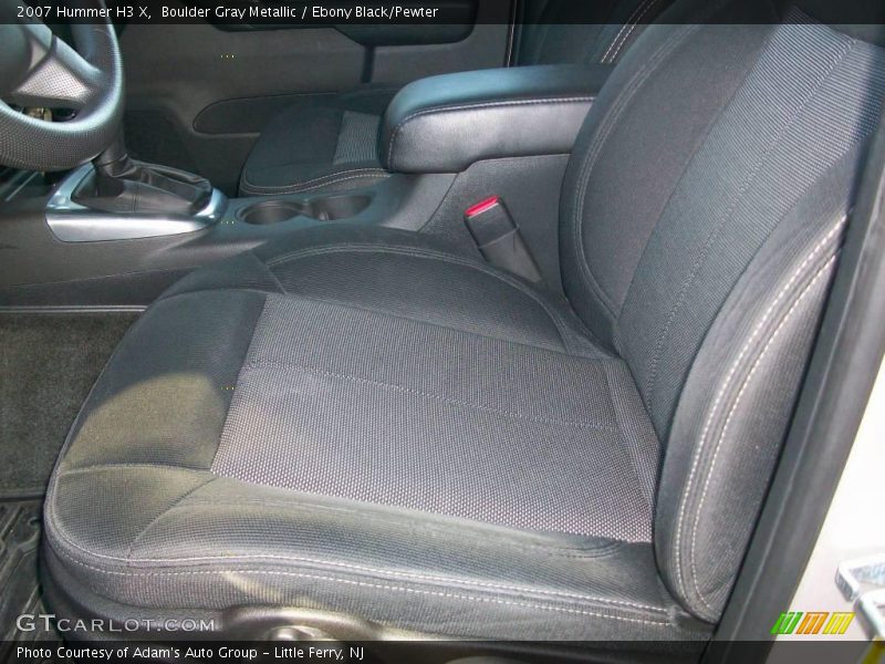 Boulder Gray Metallic / Ebony Black/Pewter 2007 Hummer H3 X