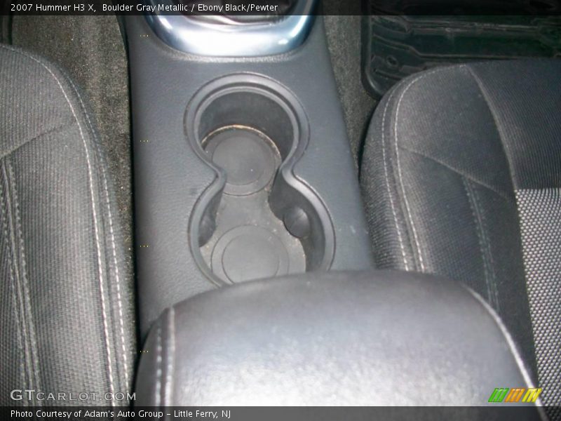 Boulder Gray Metallic / Ebony Black/Pewter 2007 Hummer H3 X