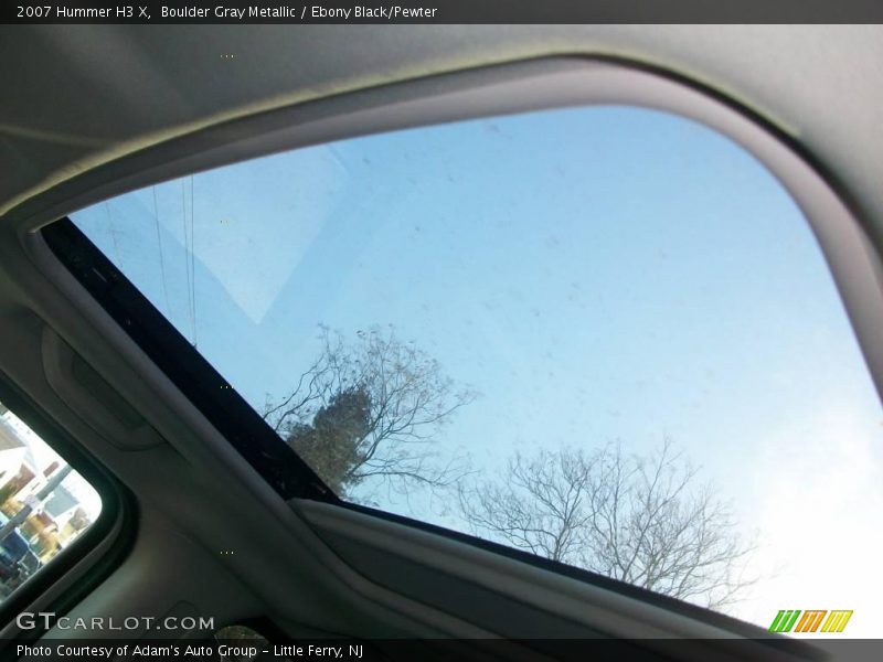 Boulder Gray Metallic / Ebony Black/Pewter 2007 Hummer H3 X