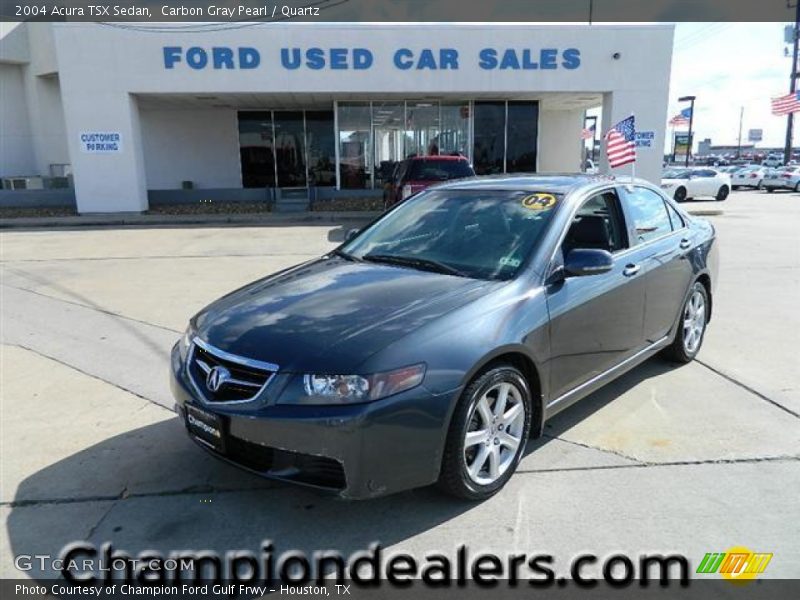 Carbon Gray Pearl / Quartz 2004 Acura TSX Sedan