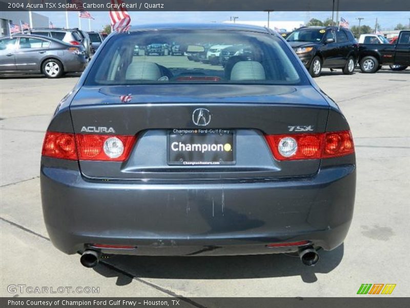 Carbon Gray Pearl / Quartz 2004 Acura TSX Sedan