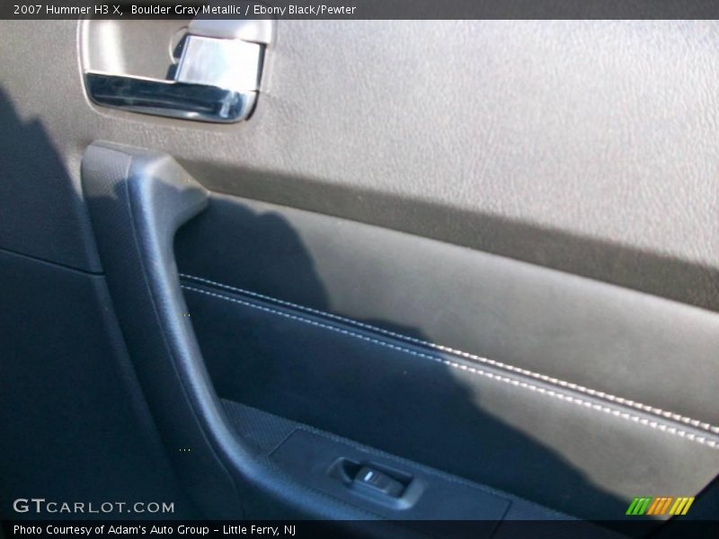 Boulder Gray Metallic / Ebony Black/Pewter 2007 Hummer H3 X