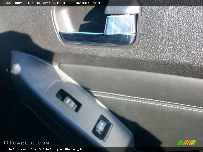 Boulder Gray Metallic / Ebony Black/Pewter 2007 Hummer H3 X