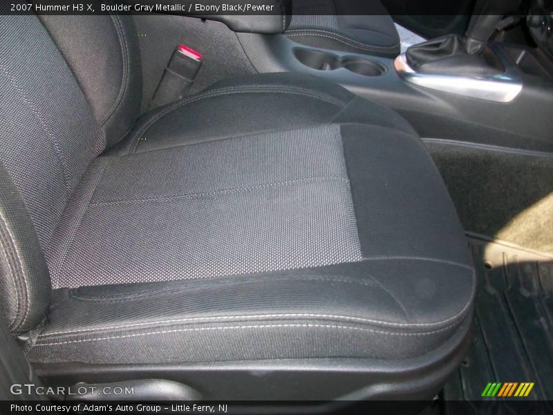 Boulder Gray Metallic / Ebony Black/Pewter 2007 Hummer H3 X