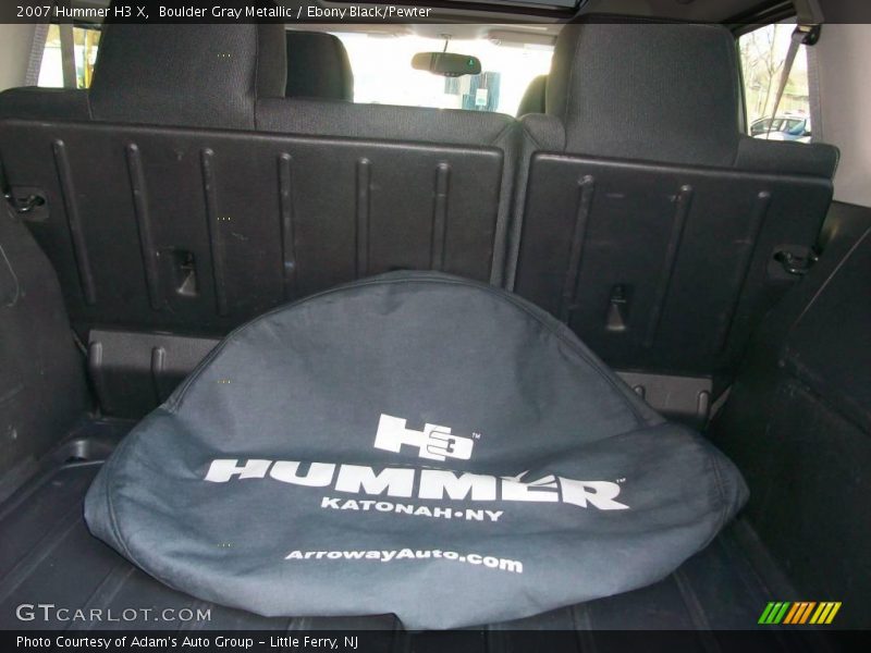 Boulder Gray Metallic / Ebony Black/Pewter 2007 Hummer H3 X
