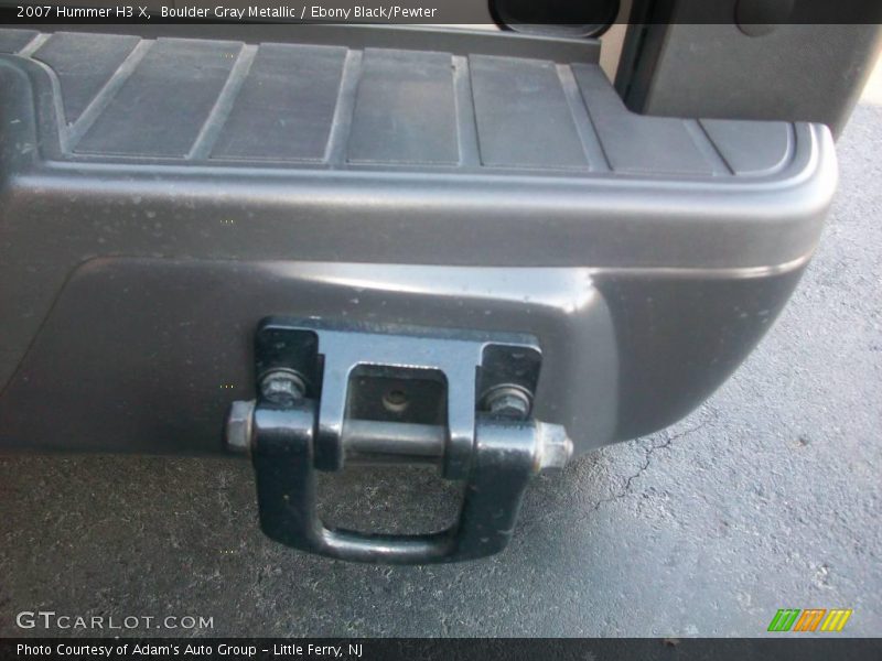 Boulder Gray Metallic / Ebony Black/Pewter 2007 Hummer H3 X