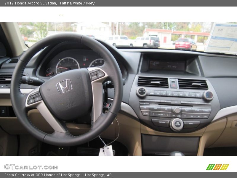 Taffeta White / Ivory 2012 Honda Accord SE Sedan