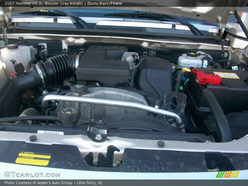Boulder Gray Metallic / Ebony Black/Pewter 2007 Hummer H3 X